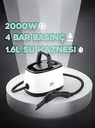 Pirantech CB-101A Çok Fonksiyonlu Buharlı Temizlik Makinası- Buharlı Temizleyici